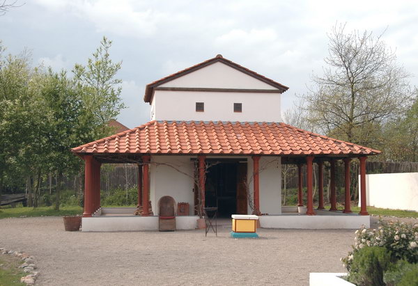 Cuijk, Reconstruction of the temple